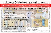 Home Maintenance Solutions 585187 Image 0